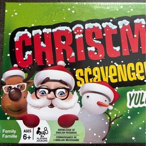 Christmas Scavenger Hunt Card Game